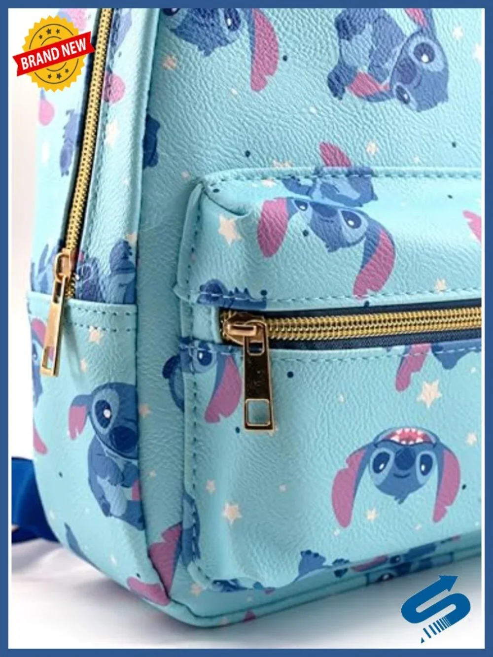 Disney Stitch Mini Backpack - PU Leather 10